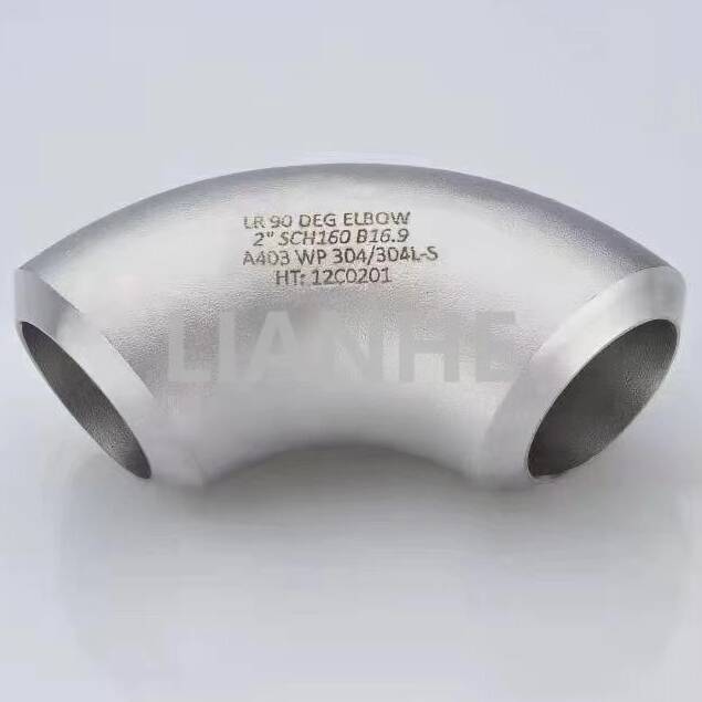 Cotovelo BW 90DEG SR de aço inoxidável de alta resistência para sistemas compactos