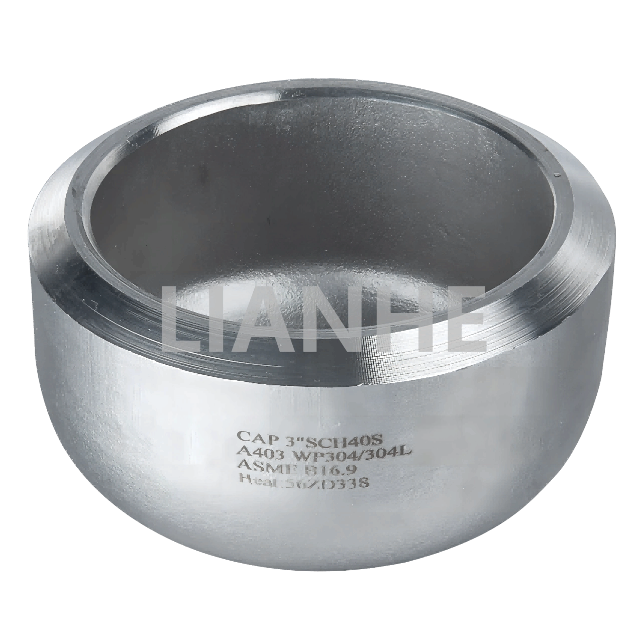 Tampa BW de aço inoxidável resistente à corrosão para vedação da extremidade do tubo