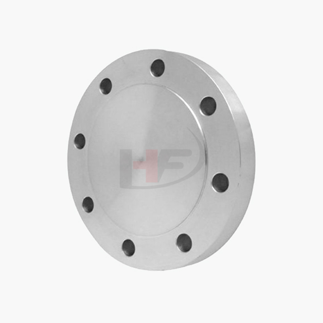 Flange cego de aço inoxidável de alta integridade para vedação de tubulações