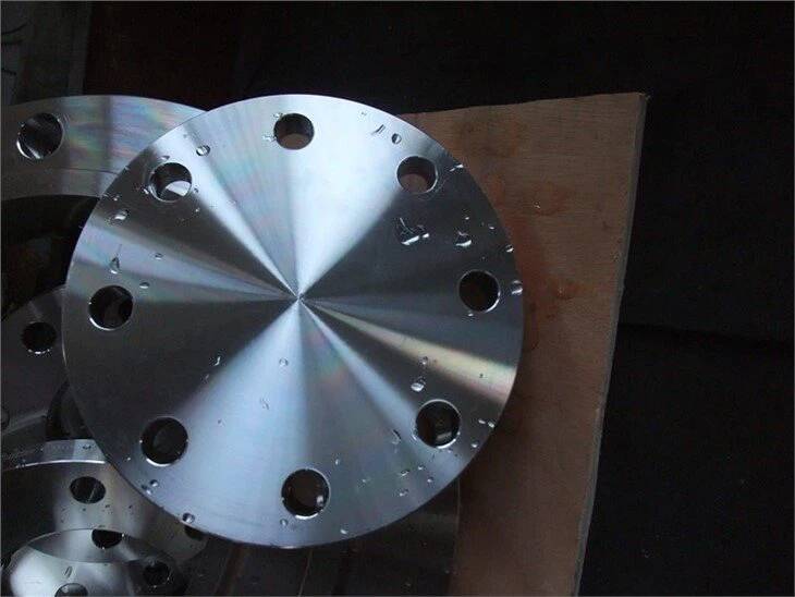 Flange cego de aço inoxidável