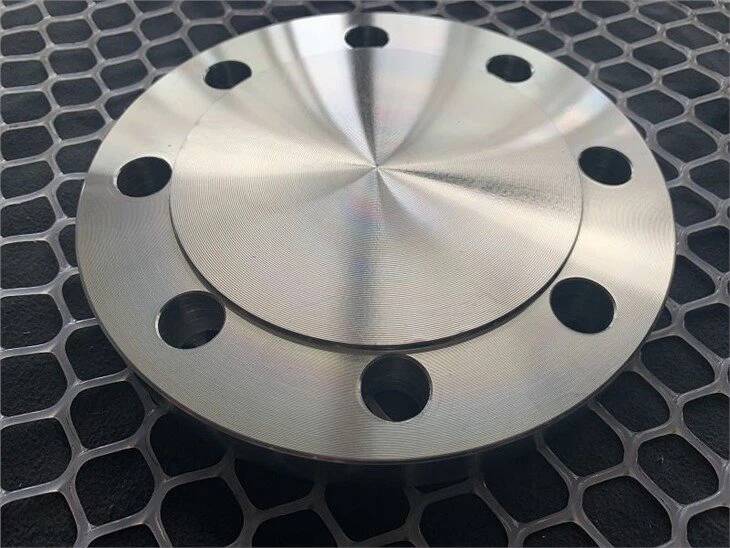 Flange cego de aço inoxidável