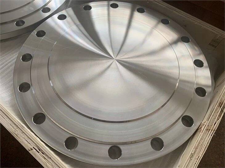 Flange cego de aço inoxidável