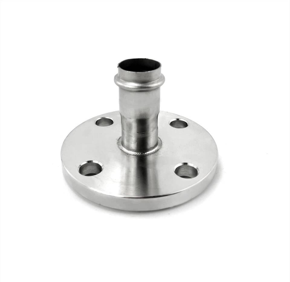 Adaptador de flange de prensa de aço inoxidável